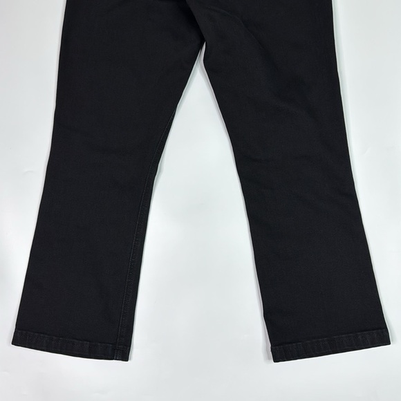 J.Crew Billie Demi Boot Crop Black Jeans Size 28 - Picture 5 of 11